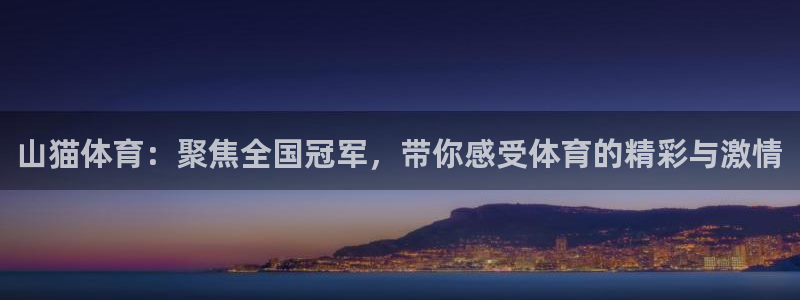 山猫体育：聚焦全国冠军，带你感受体育的精彩与激情